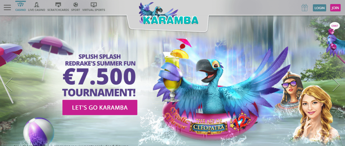 Karamba no deposit bonus codes